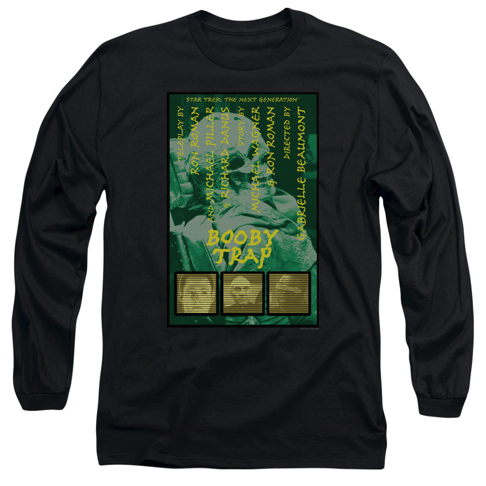 Star Trek Tng Season 3 Episode 6 Mens Long Sleeve Shirt Black Officially Licensed Officially Licensed