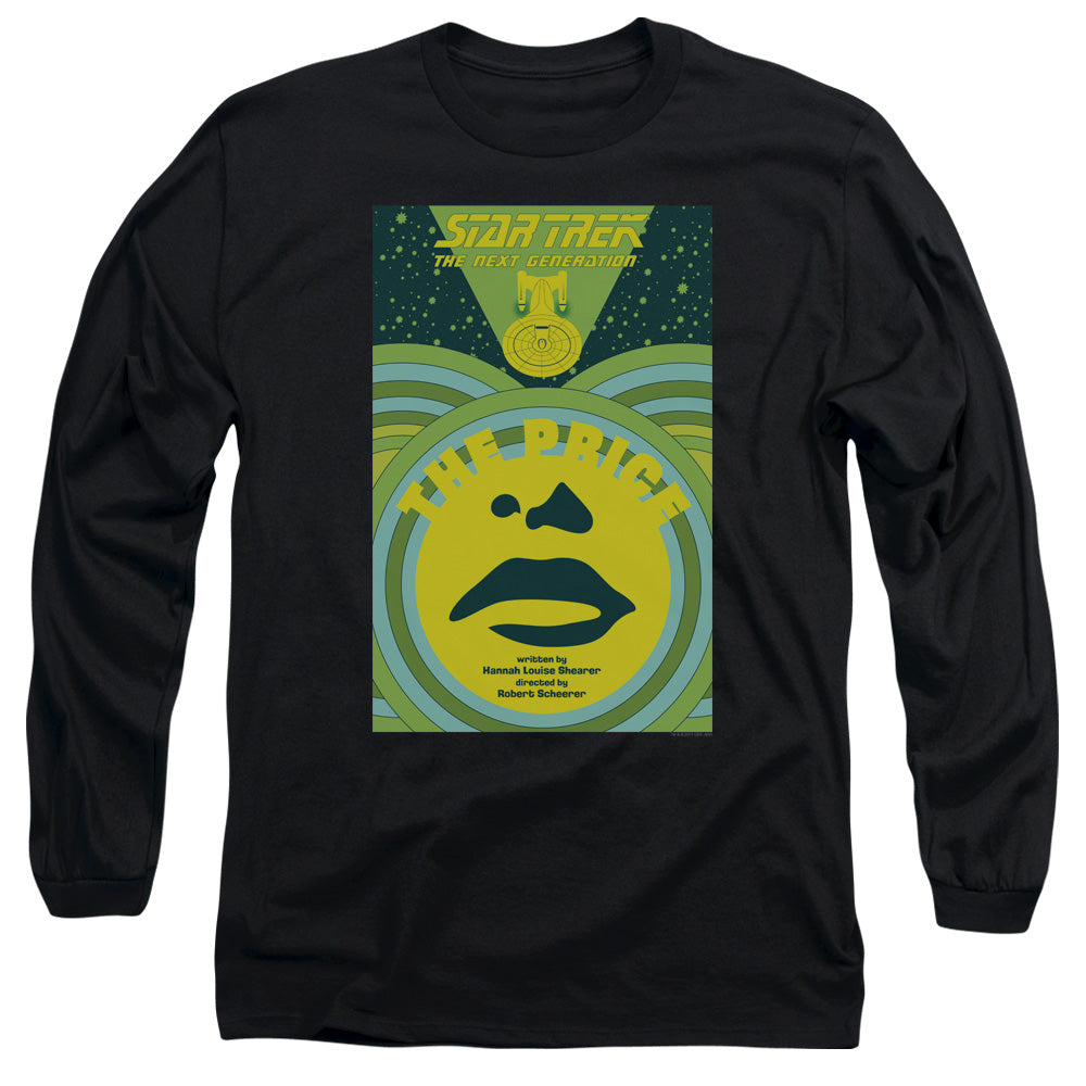 Star Trek Tng Season 3 Episode 8 Mens Long Sleeve Shirt Black Officially Licensed Officially Licensed