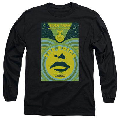 Star Trek Tng Season 3 Episode 8 Mens Long Sleeve Shirt Black Officially Licensed Officially Licensed