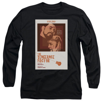Star Trek Tng Season 3 Episode 9 Mens Long Sleeve Shirt Black Officially Licensed Officially Licensed