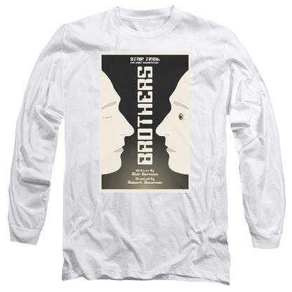Star Trek Tng Season 4 Episode 3 Mens Long Sleeve Shirt White Officially Licensed Officially Licensed