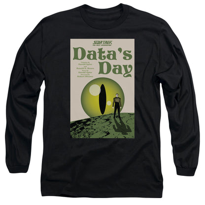 Star Trek Tng Season 4 Episode 11 Mens Long Sleeve Shirt Black Officially Licensed Officially Licensed