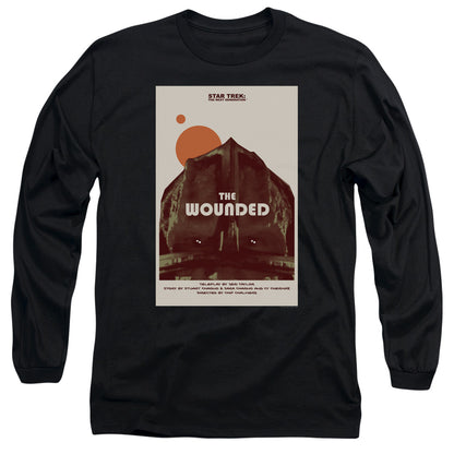 Star Trek Tng Season 4 Episode 12 Mens Long Sleeve Shirt Black Officially Licensed Officially Licensed