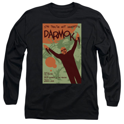 Star Trek Tng Season 5 Episode 2 Mens Long Sleeve Shirt Black Officially Licensed Officially Licensed