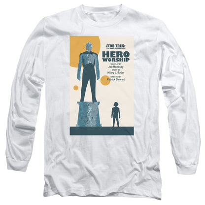 Star Trek Tng Season 5 Episode 11 Mens Long Sleeve Shirt White Officially Licensed Officially Licensed