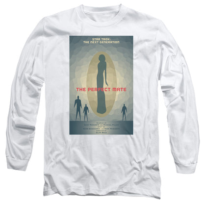 Star Trek Tng Season 5 Episode 21 Mens Long Sleeve Shirt White Officially Licensed Officially Licensed