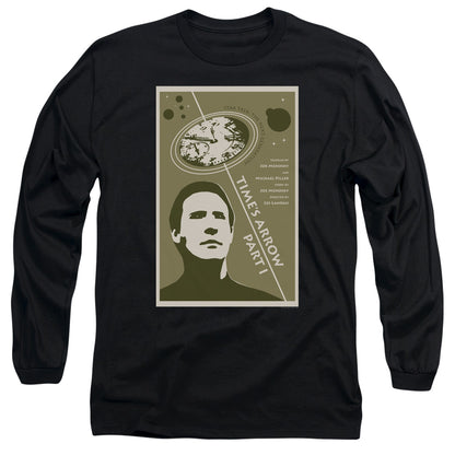 Star Trek Tng Season 5 Episode 26 Mens Long Sleeve Shirt Black Officially Licensed Officially Licensed