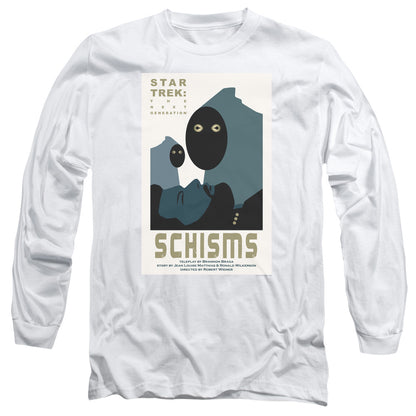 Star Trek Tng Season 6 Episode 5 Mens Long Sleeve Shirt White Officially Licensed Officially Licensed