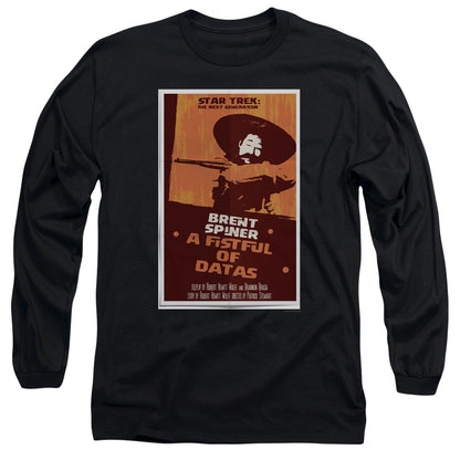 Star Trek Tng Season 6 Episode 8 Mens Long Sleeve Shirt Black Officially Licensed Officially Licensed