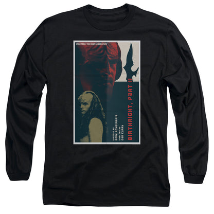 Star Trek Tng Season 6 Episode 17 Mens Long Sleeve Shirt Black Officially Licensed Officially Licensed