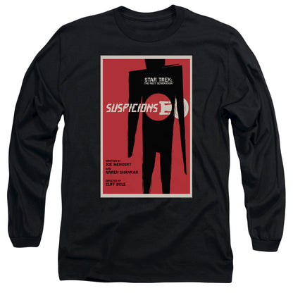 Star Trek Tng Season 6 Episode 22 Mens Long Sleeve Shirt Black Officially Licensed Officially Licensed