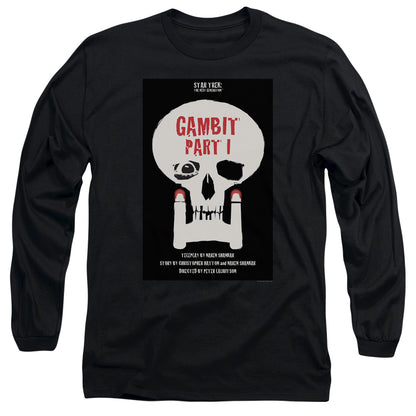 Star Trek Tng Season 7 Episode 4 Mens Long Sleeve Shirt Black Officially Licensed Officially Licensed