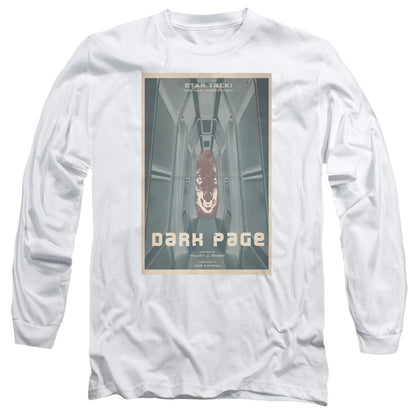 Star Trek Tng Season 7 Episode 7 Mens Long Sleeve Shirt White Officially Licensed Officially Licensed
