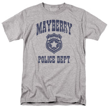 Load image into Gallery viewer, Andy Griffith Show Mayberry Police Mens T Shirt Athletic Heather