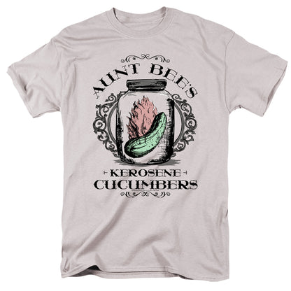 Andy Griffith Show Kerosene Cucumbers Mens T Shirt Silver