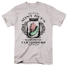 Load image into Gallery viewer, Andy Griffith Show Kerosene Cucumbers Mens T Shirt Silver