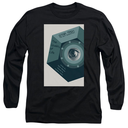 Star Trek Tng Season 6 Episode 9 Mens Long Sleeve Shirt Black Officially Licensed Officially Licensed