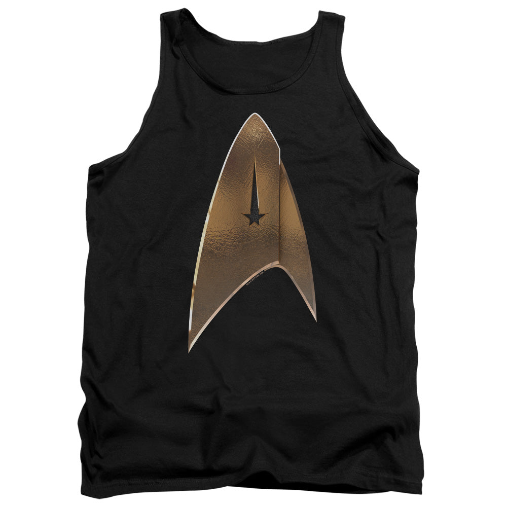 Star Trek Discovery Command Shield Mens Tank Top Shirt Black