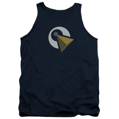 Star Trek Discovery Vulcan Logo Mens Tank Top Shirt Navy