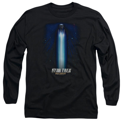 Star Trek Discovery Beams Mens Long Sleeve Shirt Black Officially Licensed Officially Licensed