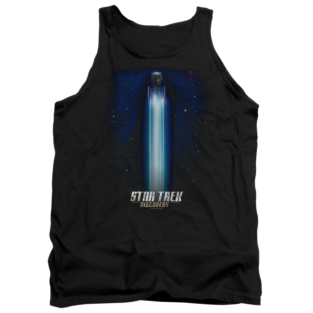 Star Trek Discovery Beams Mens Tank Top Shirt Black