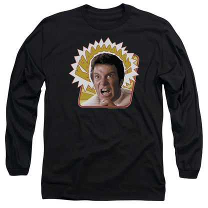 Star Trek Khaaaaaan Mens Long Sleeve Shirt Black Officially Licensed Officially Licensed