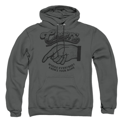 Cheers The Standard Mens Hoodie Charcoal Officially Licensed