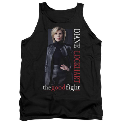 The Good Fight Diane Mens Tank Top Shirt Black