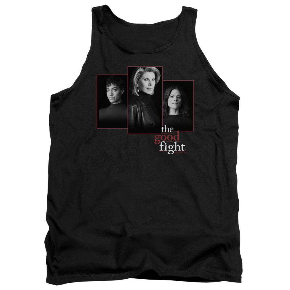 The Good Fight The Good Fight Cast Mens Tank Top Shirt Black