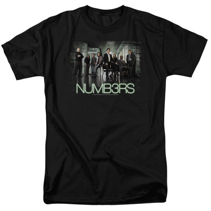Numb3Rs Numbers Cast Mens T Shirt Black Officially Licensed