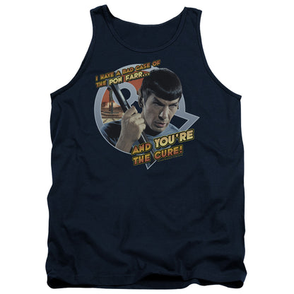 Star Trek Pon Far Mens Tank Top Shirt Navy