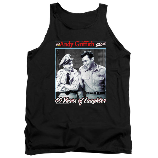 Andy Griffith 60 Years Of Laughter Mens Tank Top Shirt Black