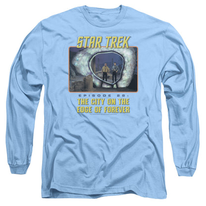 St Original Edge Of Forever Mens Long Sleeve Shirt Carolina Blue Officially Licensed Officially Licensed