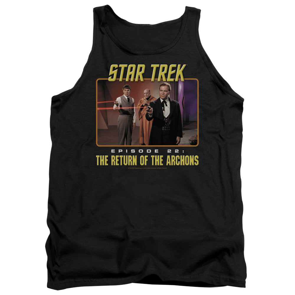 Star Trek Episode 22 Mens Tank Top Shirt Black