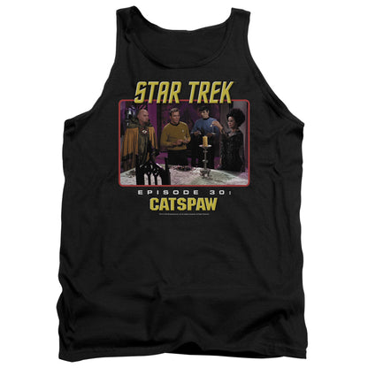 Star Trek Original Cats Paw Mens Tank Top Shirt Black