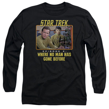 Star Trek Episode 2 Mens Long Sleeve Shirt Black Officially Licensed Officially Licensed