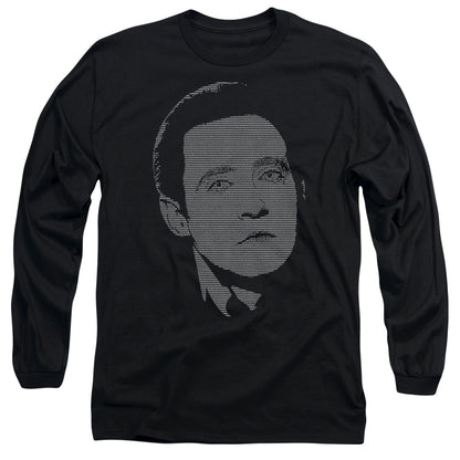 Star Trek Datas Data Mens Long Sleeve Shirt Black Officially Licensed Officially Licensed