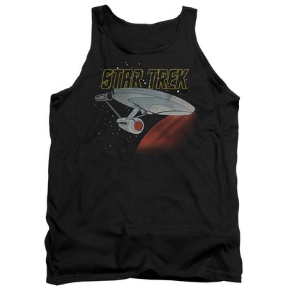 Star Trek Retro Enterprise Mens Tank Top Shirt Black