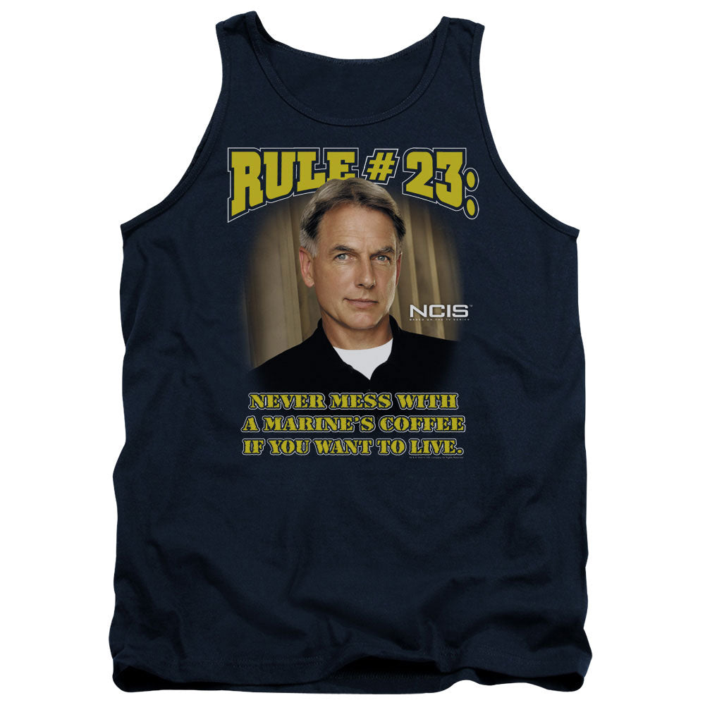 Ncis Rule 23 Mens Tank Top Shirt Navy Officially Licensed
