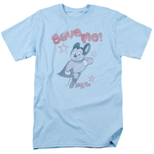 Load image into Gallery viewer, Mighty Mouse Save Me Mens T Shirt Light Blue