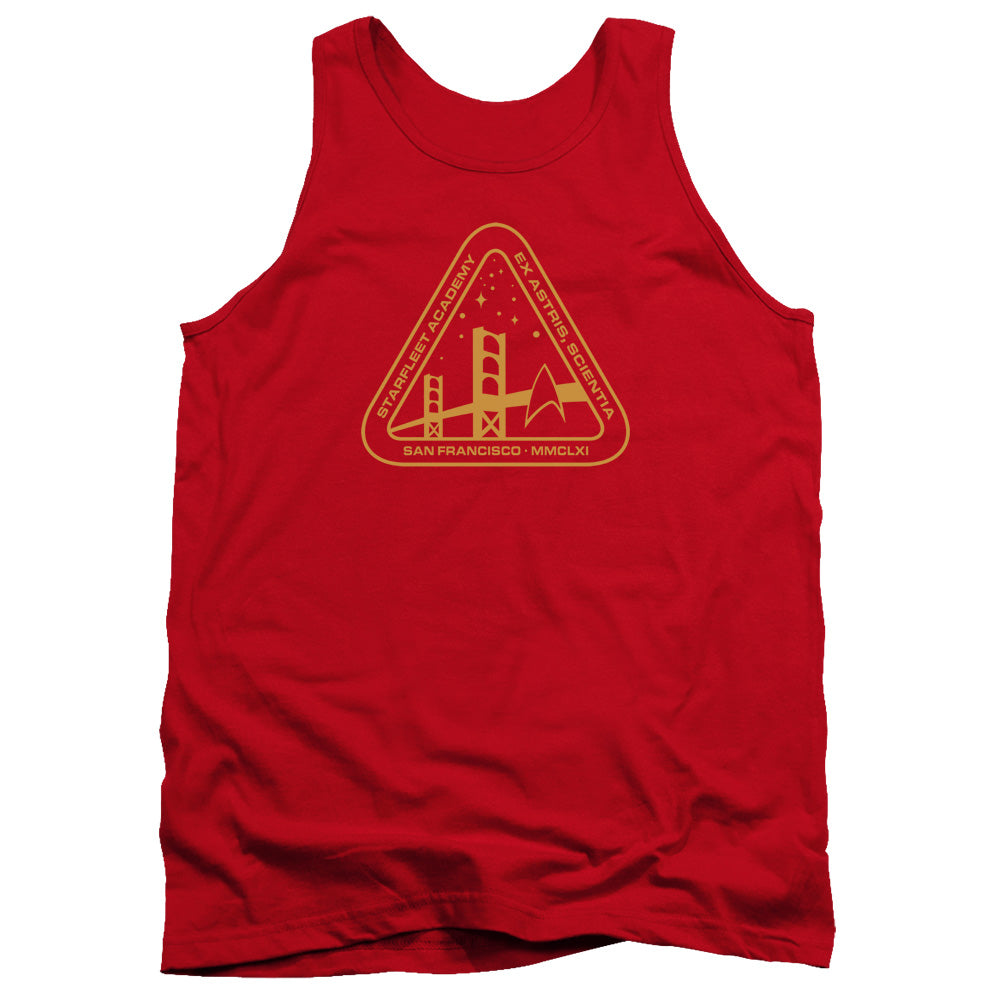 Star Trek Gold Academy Mens Tank Top Shirt Red