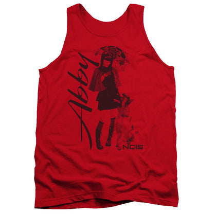 Ncis Sunny Day Mens Tank Top Shirt Red