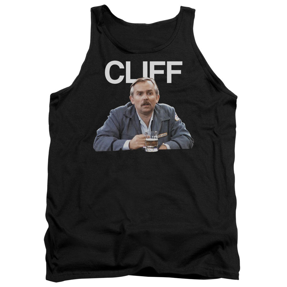 Cheers Cliff Mens Tank Top Shirt Black