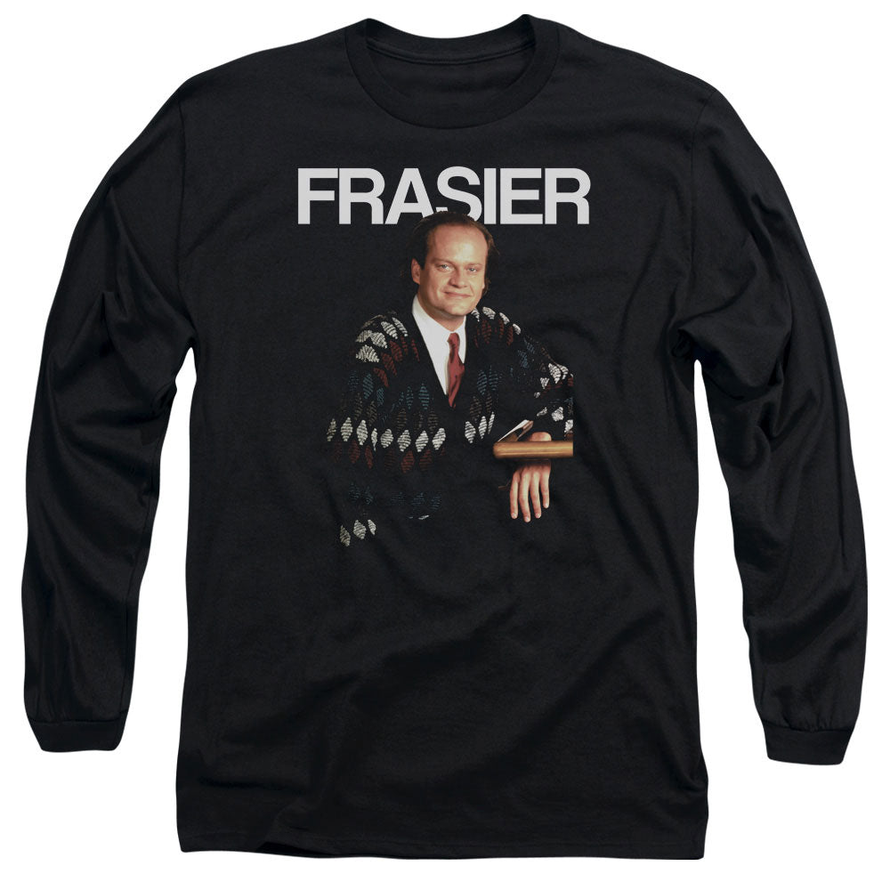 Cheers Frasier Mens Long Sleeve Shirt Black Officially Licensed Officially Licensed