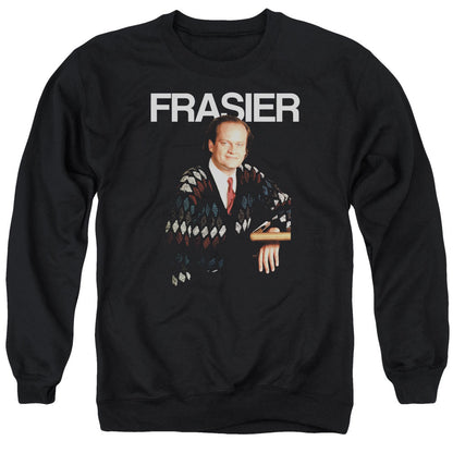 Cheers Frasier Mens Crewneck Sweatshirt Black Officially Licensed