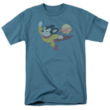 Load image into Gallery viewer, Mighty Mouse To The Sky Mens T Shirt Slate