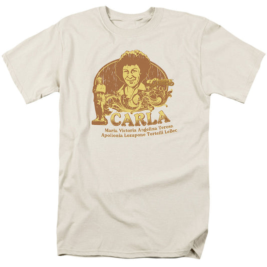 Cheers Carla Mens T Shirt Cream