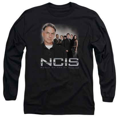 Ncis Investigators Mens Long Sleeve Shirt Black Officially Licensed