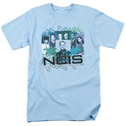 Ncis Cast Mens T Shirt Light Blue Officially Licensed