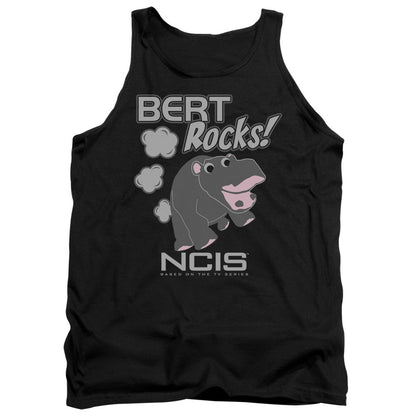 Ncis Bert Rocks Mens Tank Top Shirt Black